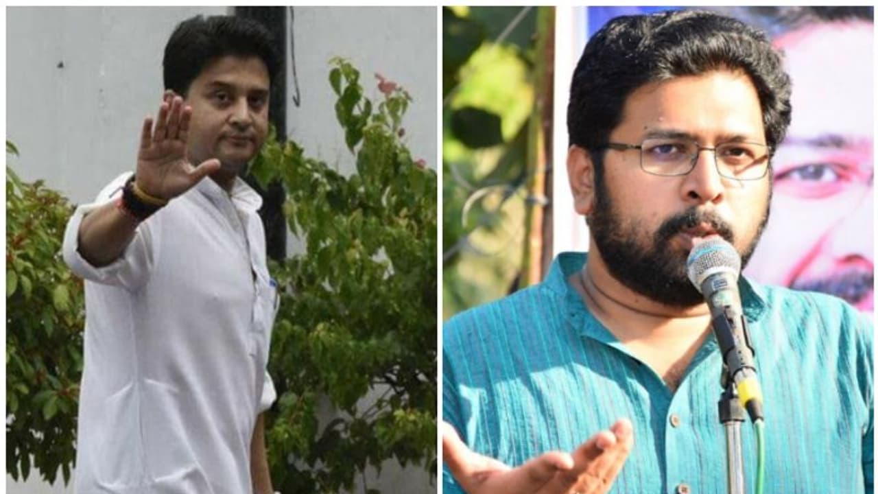 'ആത്മാവ് വിറ്റ സിന്ധ്യ രാഷ്ട്രീയത്തിന് കളങ്കം'; ആഞ്ഞടിച്ച് ശബരീനാഥന്‍ എംഎല്‍എ