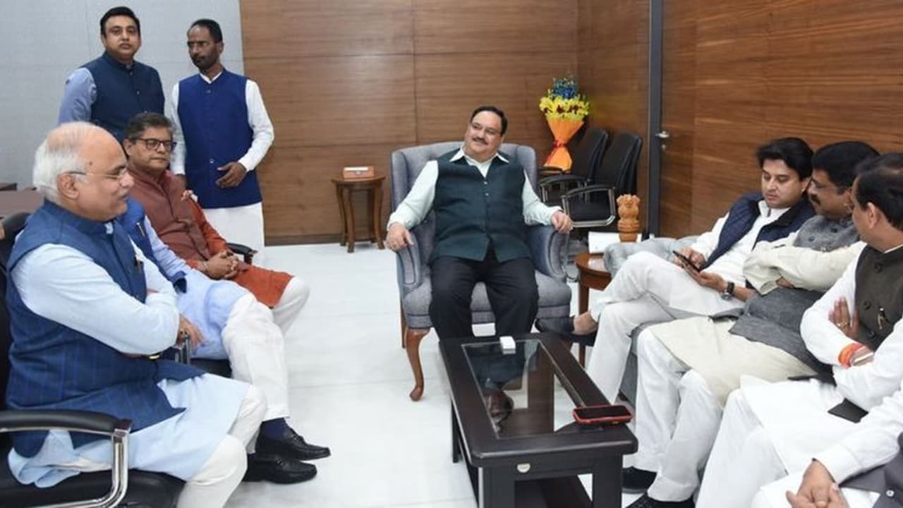 कांग्रेस में सिर्फ एक ही लोकप्रिय नेता था अब वह हमारे साथ...भाजपा ने कहा, अब महाराज और शिवराज एक हैं कांग्रेस में सिर्फ एक ही लोकप्रिय नेता था अब वह हमारे साथ...भाजपा ने कहा, अब महाराज और शिवराज एक हैं