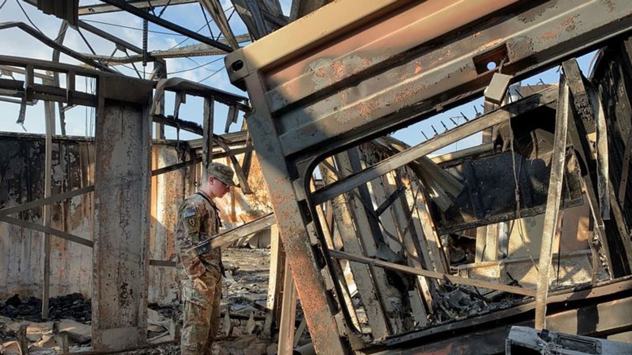 ഇറാഖിൽ അമേരിക്കൻ കേന്ദ്രത്തിൽ വ്യോമാക്രമണം: സൈനികര്‍ കൊല്ലപ്പെട്ടു