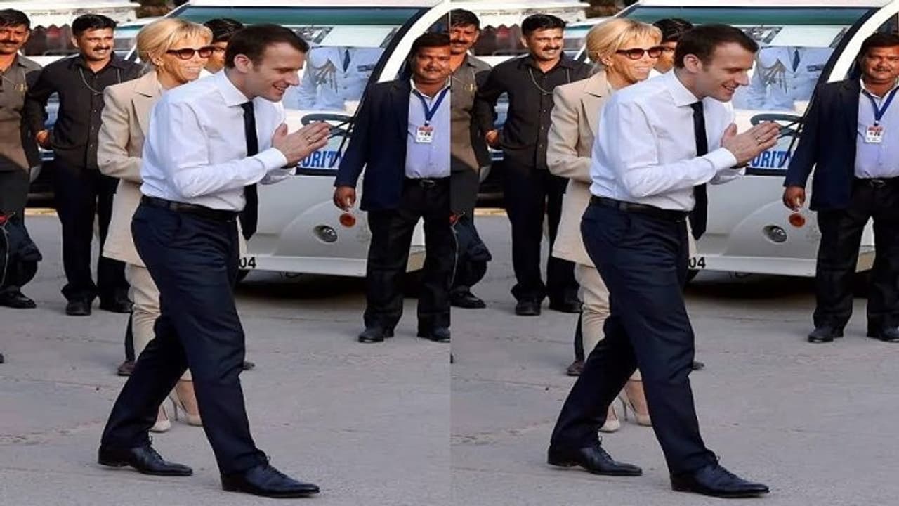 ಹ್ಯಾಂಡ್‌ ಶೇಕ್‌ಗೆ ಬೈ ಬೈ, ನಮಸ್ಕಾರ ಎಲ್ಲದಕ್ಕೂ ಸೈ..ಫ್ರಾನ್ಸ್ ಅಧ್ಯಕ್ಷರೇ ಹೀಗಾದ್ರು!