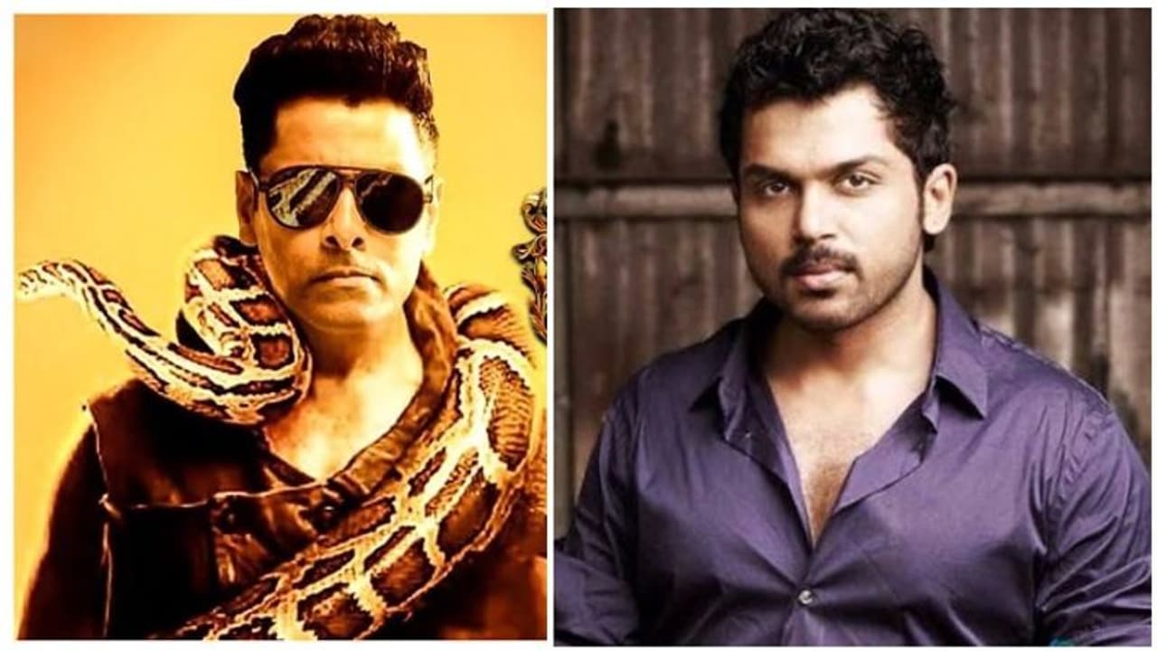 கொரோனாவால் பாதிக்கப்பட்ட விக்ரமின் 'கோப்ரா' கார்த்தியின் 'சுல்தான்'..! வருத்தத்தில் தயாரிப்பாளர்கள்!