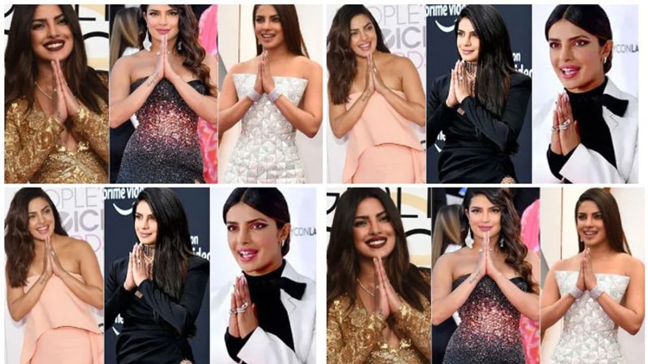 കൈകൂപ്പി നമസ്തെ പറയാൻ അഭ്യര്ഥിച്ച് പ്രിയങ്ക ചോപ്ര കൈകൂപ്പി നമസ്തെ പറയാൻ അഭ്യര്ഥിച്ച് പ്രിയങ്ക ചോപ്ര