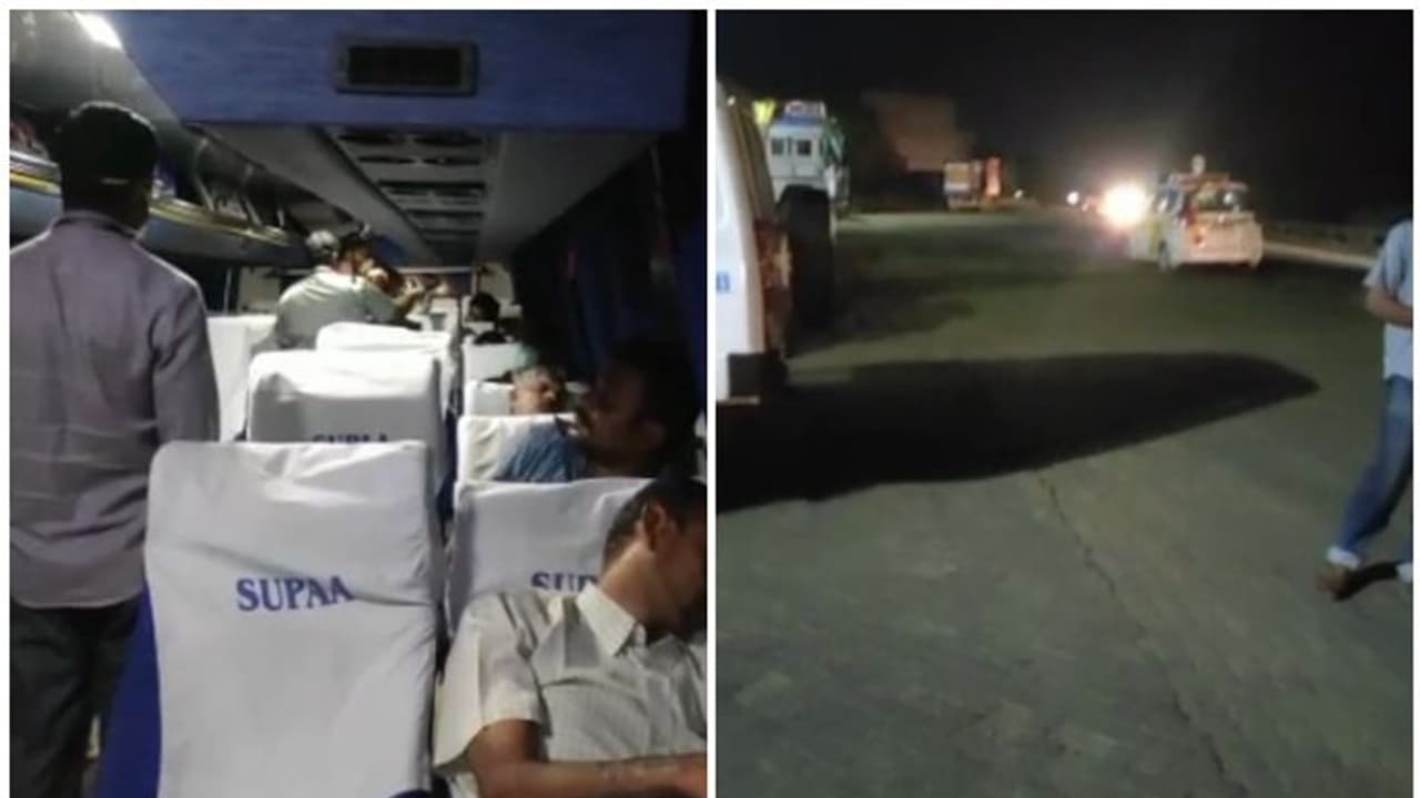 കൊവിഡ് 19 മുൻകരുതൽ; ഇതര സംസ്ഥാനത്ത് നിന്നുള്ള ബസുകളിൽ പരിശോധന ഒരാൾക്ക് രോഗ ലക്ഷണം കൊവിഡ് 19 മുൻകരുതൽ; ഇതര സംസ്ഥാനത്ത് നിന്നുള്ള ബസുകളിൽ പരിശോധന ഒരാൾക്ക് രോഗ ലക്ഷണം