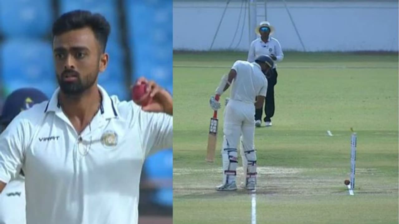 எத்தனையோ ரன் அவுட் பார்த்துருப்பீங்க.. ஆனால் இது அதையெல்லாம் விட வித்தியாசமானது.. உனாத்கத் செம ஷார்ப்.. வீடியோ