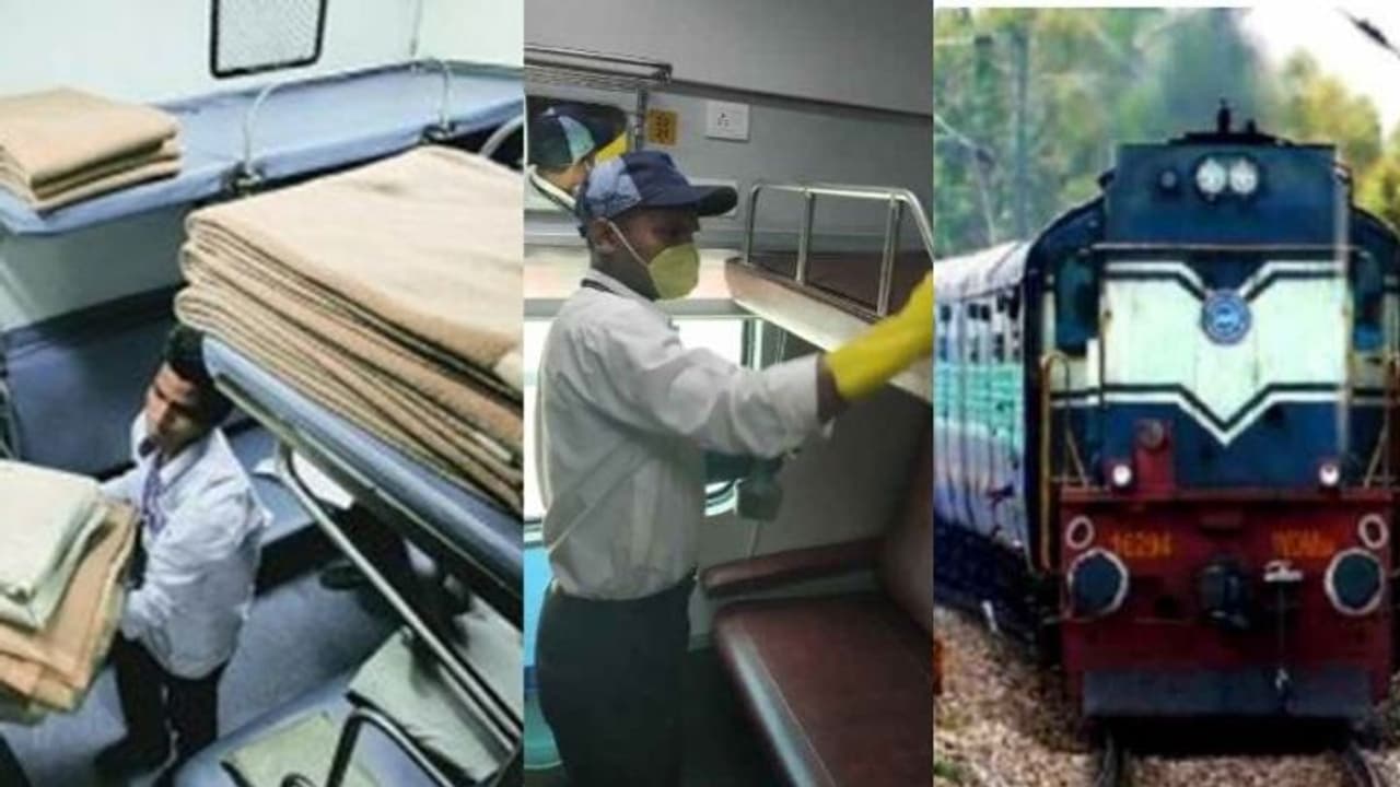 ട്രെയിനിലെ പുതപ്പും കര്‍ട്ടനും അലക്കാറില്ലേ? കൊവിഡ് കാലത്ത് കുരുക്കായി റെയിൽവേയുടെ തന്നെ ട്വീറ്റ് !