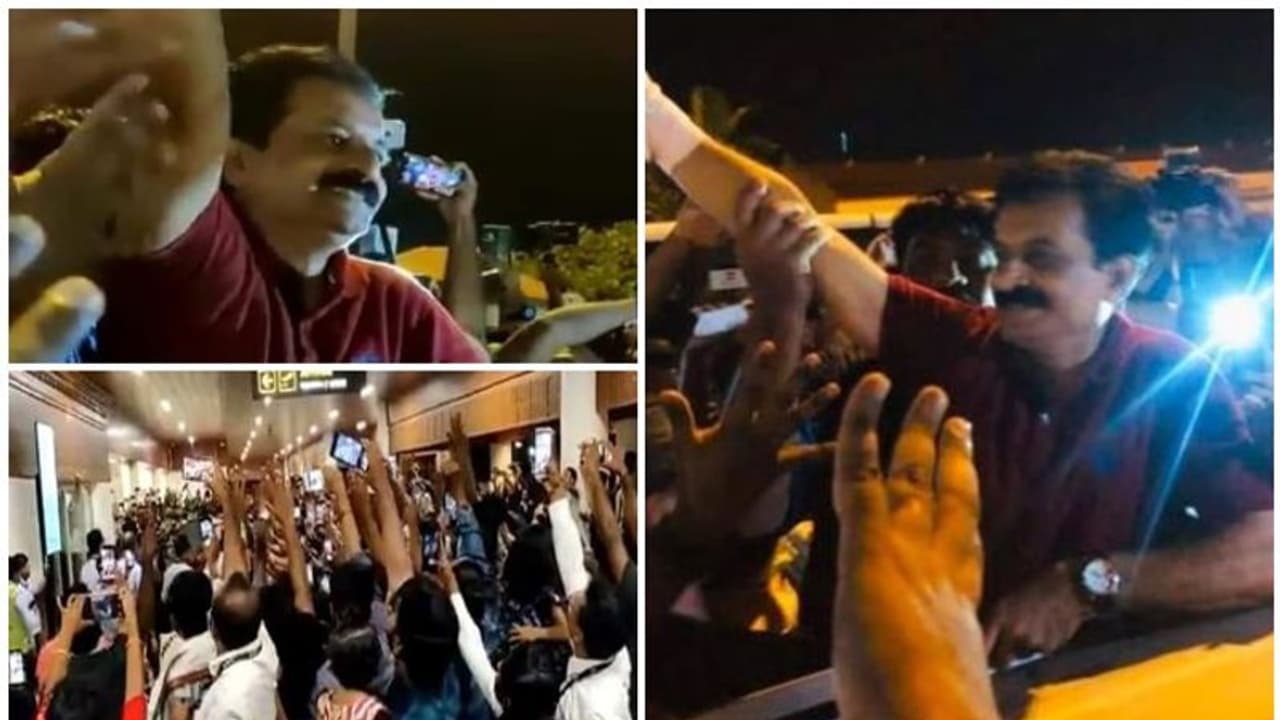 രജിതിനെ സ്വീകരിക്കാനെത്തിയവരെ അറസ്റ്റ് ചെയ്യാന് പൊലീസ് നടപടി തുടങ്ങി: സിസിടിവി പരിശോധിക്കുമെന്ന് എസ്.പി രജിതിനെ സ്വീകരിക്കാനെത്തിയവരെ അറസ്റ്റ് ചെയ്യാന് പൊലീസ് നടപടി തുടങ്ങി: സിസിടിവി പരിശോധിക്കുമെന്ന് എസ്.പി