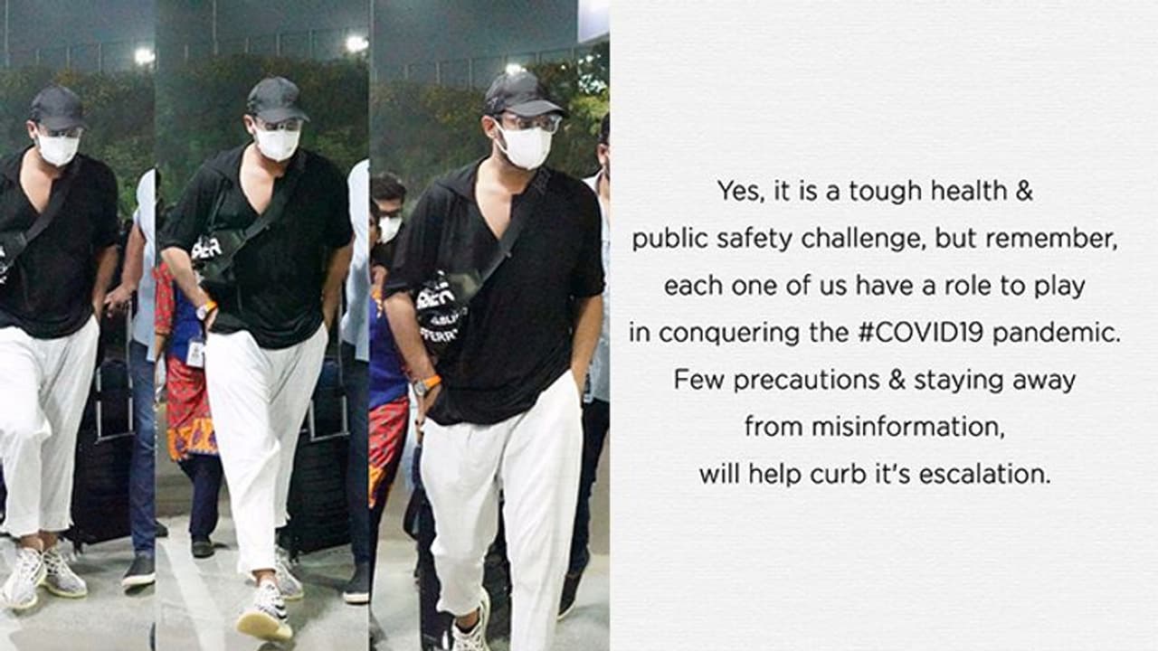 Coronavirus: Prabhas sends message to fans, citizens amid COVID 19 pandemic Coronavirus: Prabhas sends message to fans, citizens amid COVID 19 pandemic