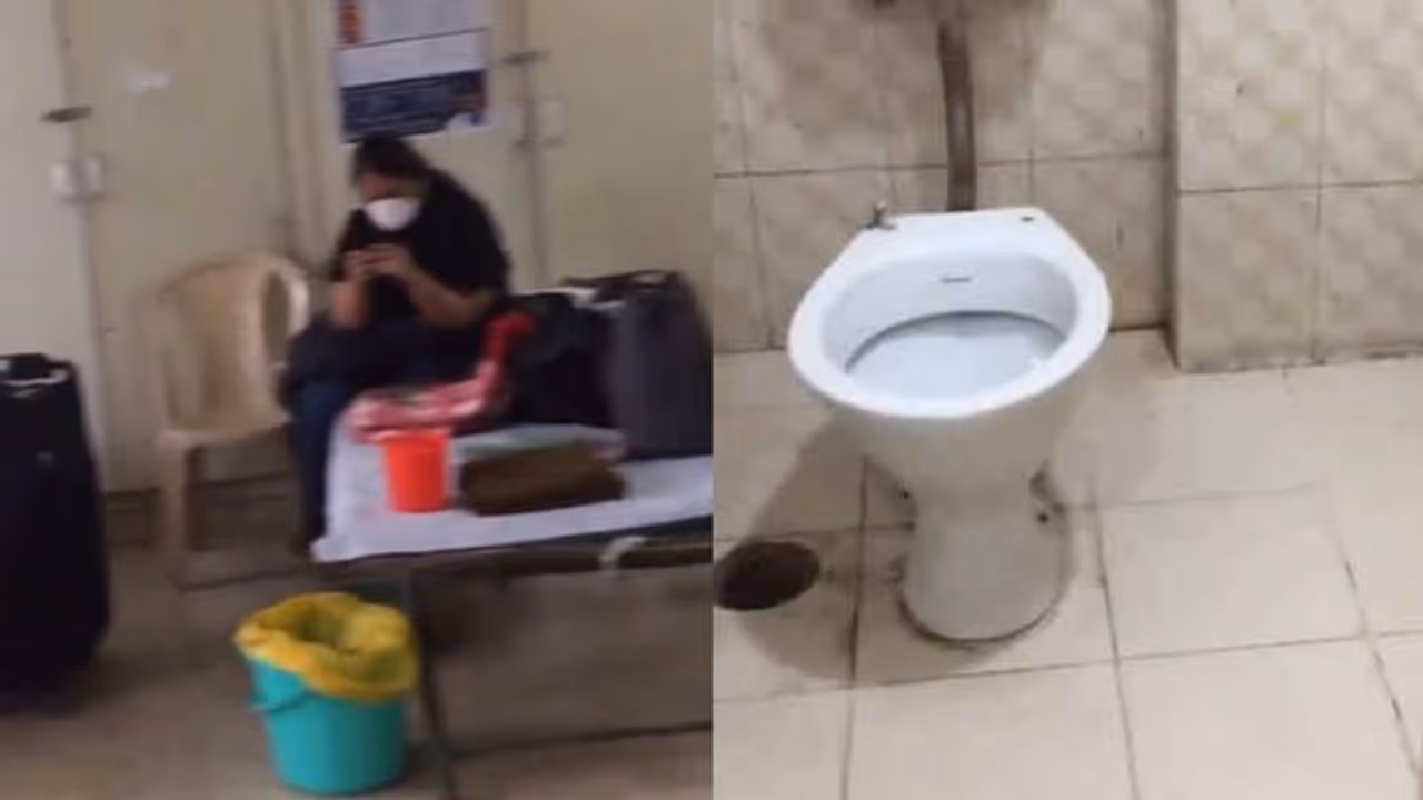 എങ്ങനെ ഇവിടെ കഴിയും? ദില്ലിയിലെ ക്വാറന്‍റൈന്‍ ദുരിതം പങ്കുവച്ച് യുവതി; വീഡിയോ