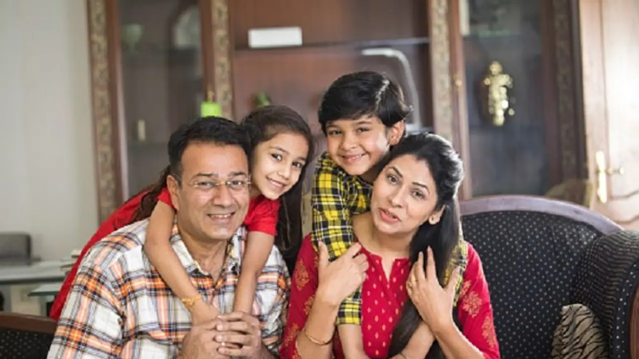 Indian Happy Family Indian Happy Family