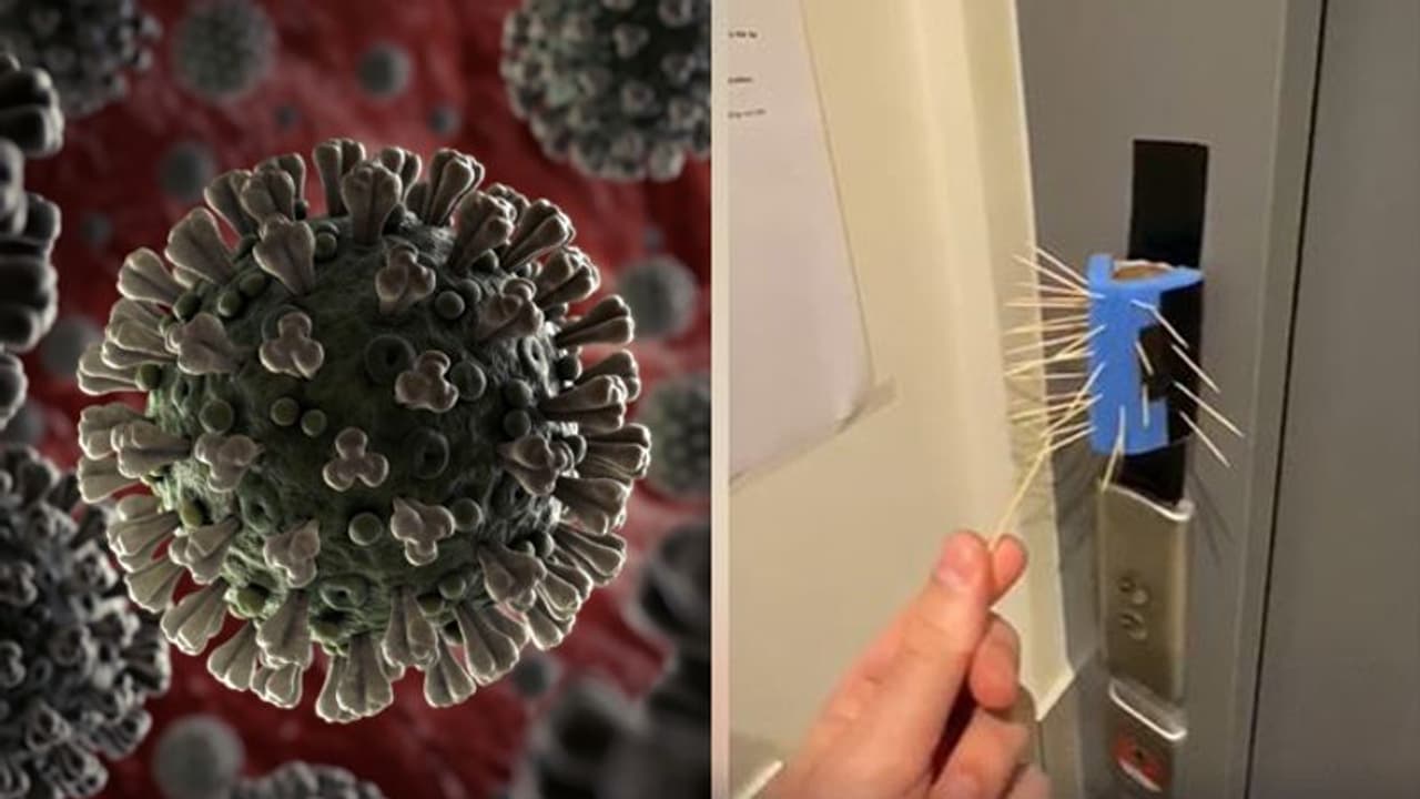 കൊവിഡ് 19; ഫ്ലാറ്റിൽ താമസിക്കുന്നവരുടെ ശ്രദ്ധയ്ക്ക്, ലിഫ്റ്റിലെ സ്വിച്ചിൽ വിരൽ കൊണ്ട് നേരിട്ട് അമർത്തരുത്