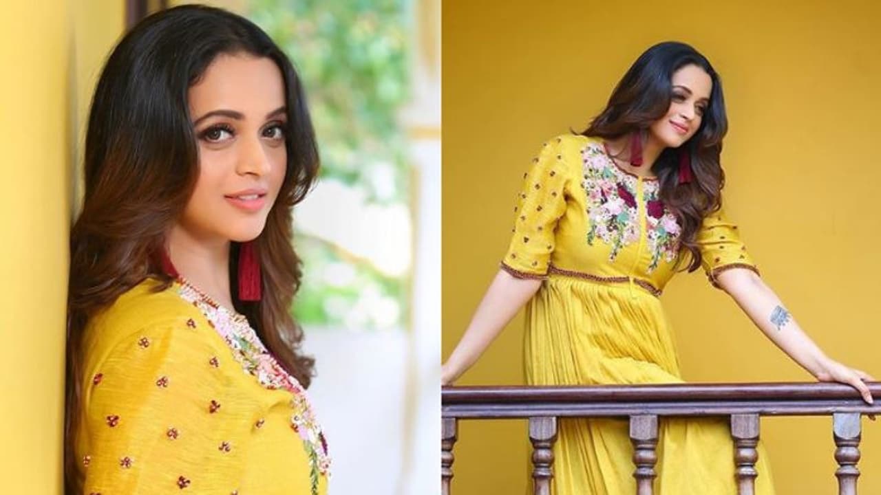 മഞ്ഞയുടുപ്പിട്ട മാലാഖ; കണ്ണഞ്ചിപ്പിക്കുന്ന ഫോട്ടോഷൂട്ട് ചിത്രങ്ങളുമായി ഭാവന