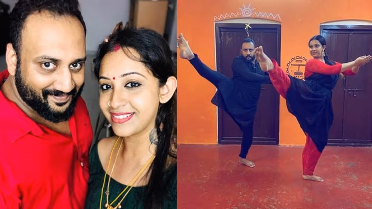 'ഫോട്ടോയ്ക്ക് പോസുചെയ്യാന്‍ പറഞ്ഞാല്‍ ചിലര്‍ സീരിയസാകും': 'സിംപിള്‍ സ്റ്റെപ്പുമായി' സൗഭാഗ്യയും അര്‍ജ്ജുനും