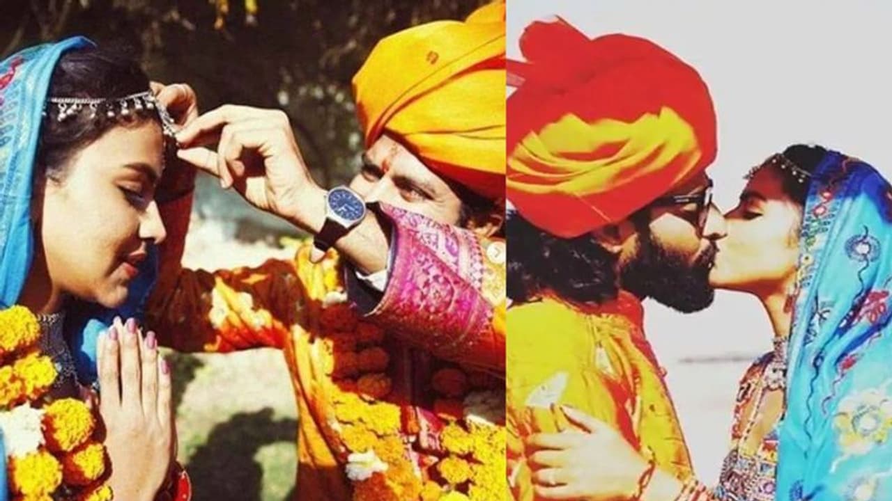 Pictures of southern actress Amala Paul's secret wedding with singer boyfriend go viral Pictures of southern actress Amala Paul's secret wedding with singer boyfriend go viral