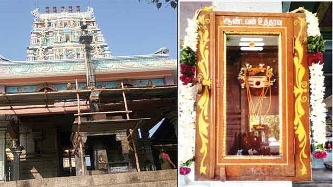 கொரோனா தாக்குதலை முன்பே உணர்த்திய சிவன்மலை ஆண்டவன்? உத்தரவு பெட்டியில் இருக்கும் பொருளால் பக்தர்கள் பரவசம்..! கொரோனா தாக்குதலை முன்பே உணர்த்திய சிவன்மலை ஆண்டவன்? உத்தரவு பெட்டியில் இருக்கும் பொருளால் பக்தர்கள் பரவசம்..!