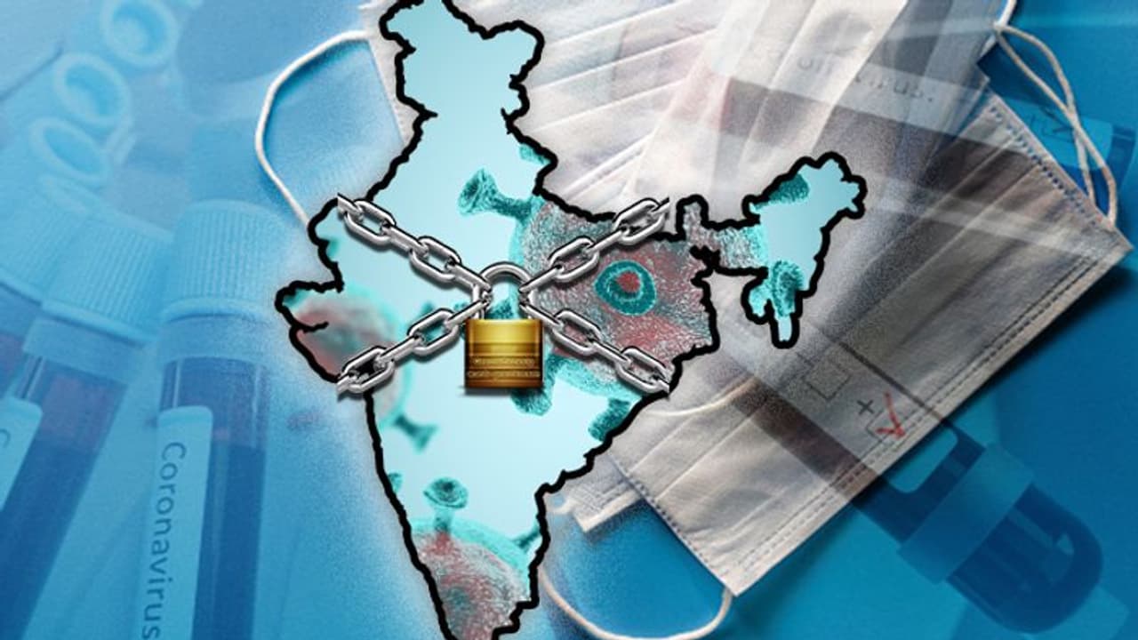 India imposes lockdown in 75 districts; essential services to be open India imposes lockdown in 75 districts; essential services to be open