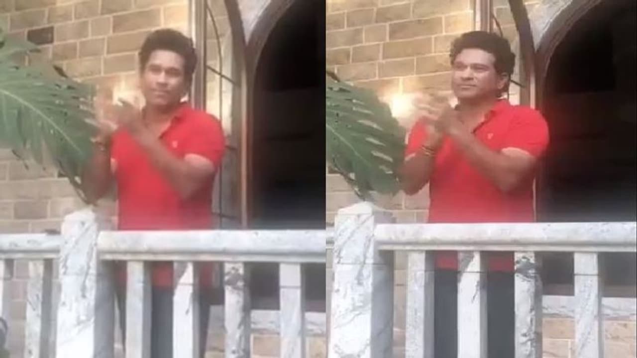 ನಿಜವಾದ ಹೀರೋಗಳಿಗೆ ಚಪ್ಪಾಳೆಯ ಕೃತಜ್ಞತೆ ಸಲ್ಲಿಸಿದ ಸಚಿನ್ ತೆಂಡುಲ್ಕರ್!