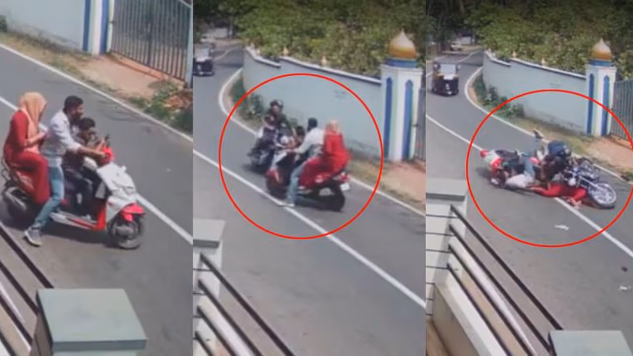 "ഇങ്ങനൊന്നും വണ്ടിയോടിക്കരുത് സാറേ..." ഞെട്ടിക്കും ഈ വീഡിയോ!