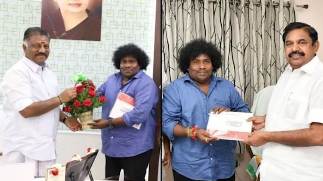 Coronavirus lockdown: Actor Yogi Babu invites TN ministers for wedding reception, forgets social distancing Coronavirus lockdown: Actor Yogi Babu invites TN ministers for wedding reception, forgets social distancing