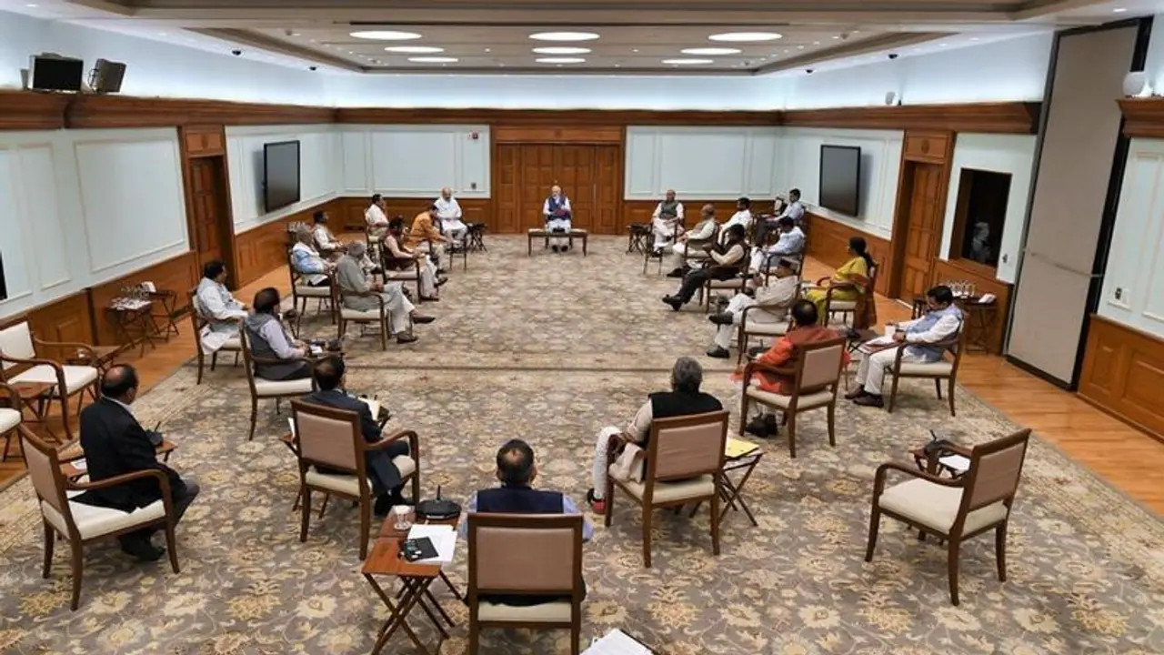 Coronavirus: Picture of PM Modi's Cabinet meet with social distancing etiquette takes internet by storm