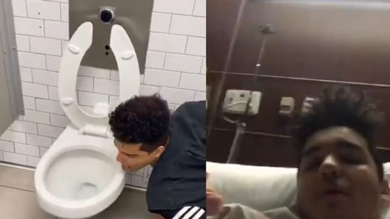 ക്ലോസറ്റിൽ നക്കി ചലഞ്ച് ; ടിക് ടോക് താരത്തിന് കൊവിഡ് സ്ഥിരീകരിച്ചു ക്ലോസറ്റിൽ നക്കി ചലഞ്ച് ; ടിക് ടോക് താരത്തിന് കൊവിഡ് സ്ഥിരീകരിച്ചു