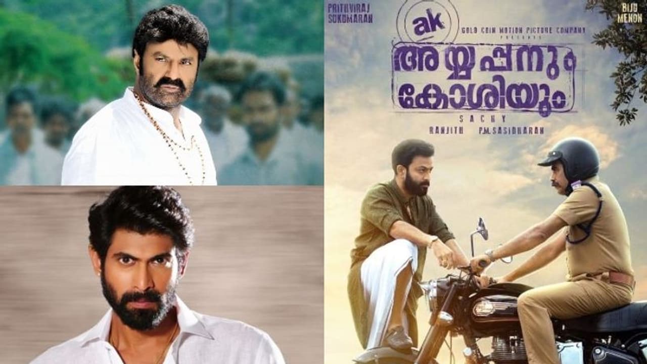 അയ്യപ്പനും കോശിയും തെലുങ്കിലേക്ക്; ബാലയ്യയും റാണ ദഗുബാട്ടിയും പ്രധാന വേഷത്തിൽ അയ്യപ്പനും കോശിയും തെലുങ്കിലേക്ക്; ബാലയ്യയും റാണ ദഗുബാട്ടിയും പ്രധാന വേഷത്തിൽ