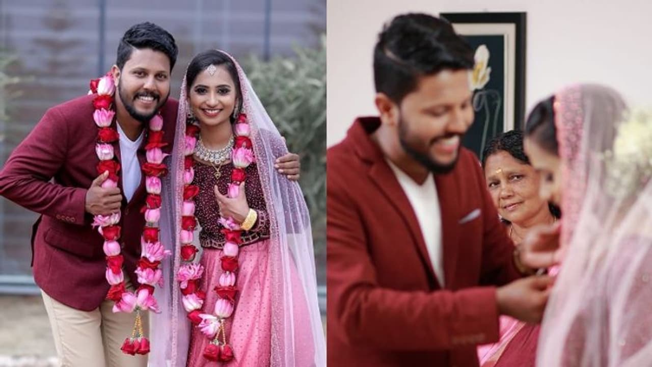 10 വർഷത്തെ പ്രണയം, 20 പേര് പങ്കെടുത്ത ചടങ്ങ് 30 മിനിറ്റിനുള്ളില് നടത്തി; ഇത് കൊറോണക്കാലത്തെ കല്യാണം ! 10 വർഷത്തെ പ്രണയം, 20 പേര് പങ്കെടുത്ത ചടങ്ങ് 30 മിനിറ്റിനുള്ളില് നടത്തി; ഇത് കൊറോണക്കാലത്തെ കല്യാണം !