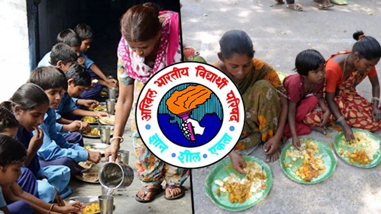 ABVP again comes to rescue despite all the media hit job against them