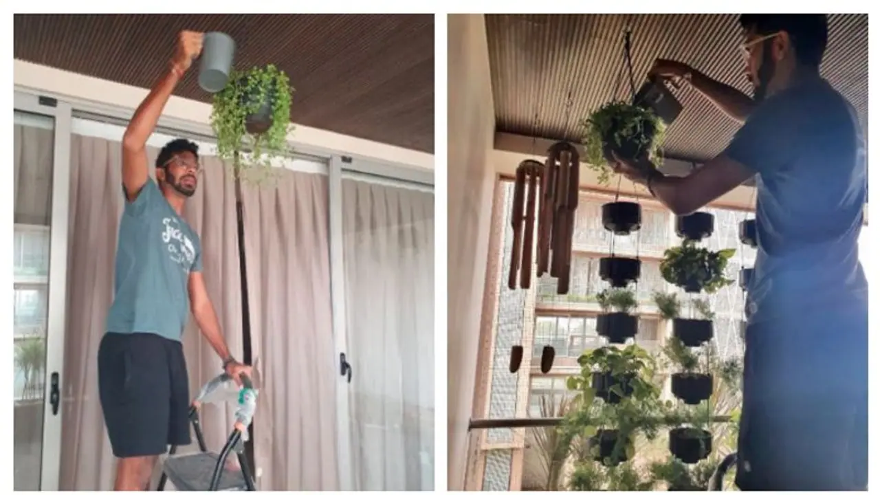 ঘরবন্দি অবস্থায় গার্ডেনিংয়ে ব্যস্ত ভারতীয় দলের ইয়র্কার স্পেশালিস্ট ঘরবন্দি অবস্থায় গার্ডেনিংয়ে ব্যস্ত ভারতীয় দলের ইয়র্কার স্পেশালিস্ট