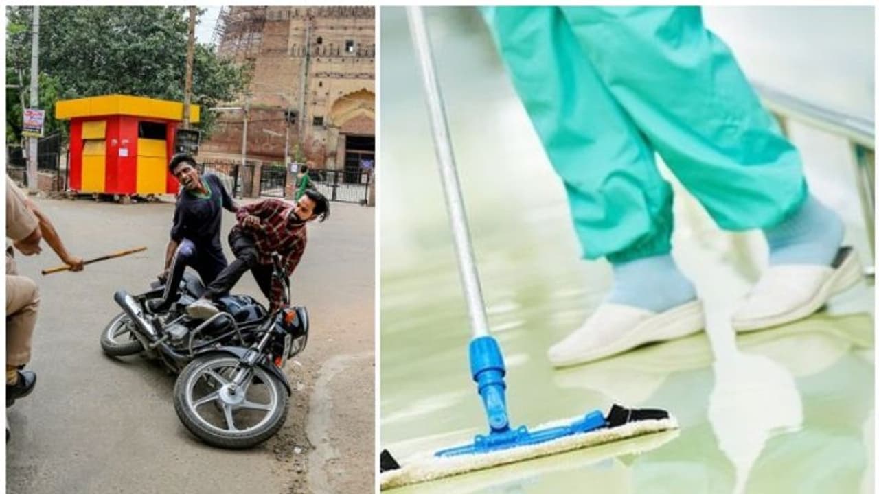 റോഡിൽ കറങ്ങിനടന്നാൽ ഇനി ക്വാറന്റൈൻ വാർഡുകൾ വൃത്തിയാക്കേണ്ടി വരും; ഇത് വ്യത്യസ്തമായ ഒരു പൊലീസ് ആക്ഷൻ റോഡിൽ കറങ്ങിനടന്നാൽ ഇനി ക്വാറന്റൈൻ വാർഡുകൾ വൃത്തിയാക്കേണ്ടി വരും; ഇത് വ്യത്യസ്തമായ ഒരു പൊലീസ് ആക്ഷൻ