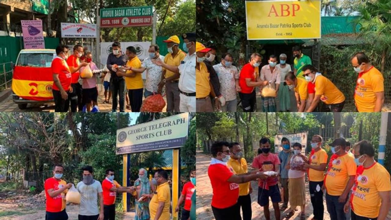 ময়দানের অন্যান্য ক্লাবের মালিদের ত্রাণ সামগ্রি দিল ইষ্টবেঙ্গল