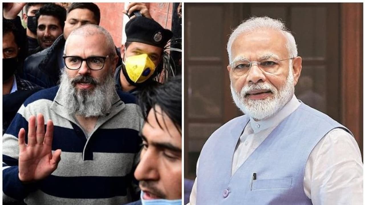 കൊവിഡ് 19 നെതിരായ പോരാട്ടത്തിന് ശക്തി പകരും, ഒമര് അബ്ദുള്ള സ്വീകരിച്ച നിലപാടിന് പ്രധാനമന്ത്രിയുടെ പ്രശംസ കൊവിഡ് 19 നെതിരായ പോരാട്ടത്തിന് ശക്തി പകരും, ഒമര് അബ്ദുള്ള സ്വീകരിച്ച നിലപാടിന് പ്രധാനമന്ത്രിയുടെ പ്രശംസ