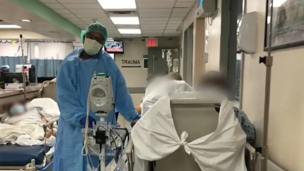 ಅಮೆರಿಕದಲ್ಲಿ ಪ್ರತಿ ಎರಡೂವರೆ ನಿಮಿಷಕ್ಕೊಂದು ಸಾವು: ವುಹಾನ್ ಹಿಂದಿಕ್ಕಿದ ನ್ಯೂಯಾರ್ಕ್! ಅಮೆರಿಕದಲ್ಲಿ ಪ್ರತಿ ಎರಡೂವರೆ ನಿಮಿಷಕ್ಕೊಂದು ಸಾವು: ವುಹಾನ್ ಹಿಂದಿಕ್ಕಿದ ನ್ಯೂಯಾರ್ಕ್!