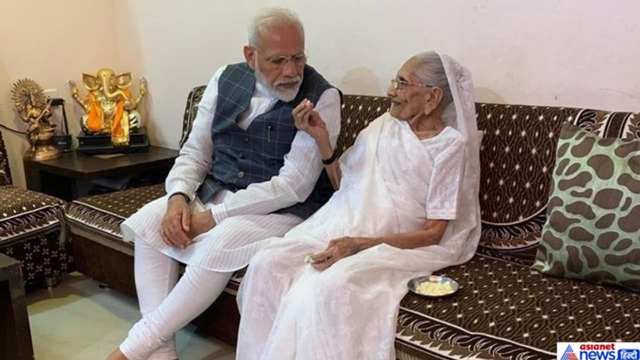 India under lockdown: Modi’s mother Heeraben donates Rs 25k to PM CARES Fund