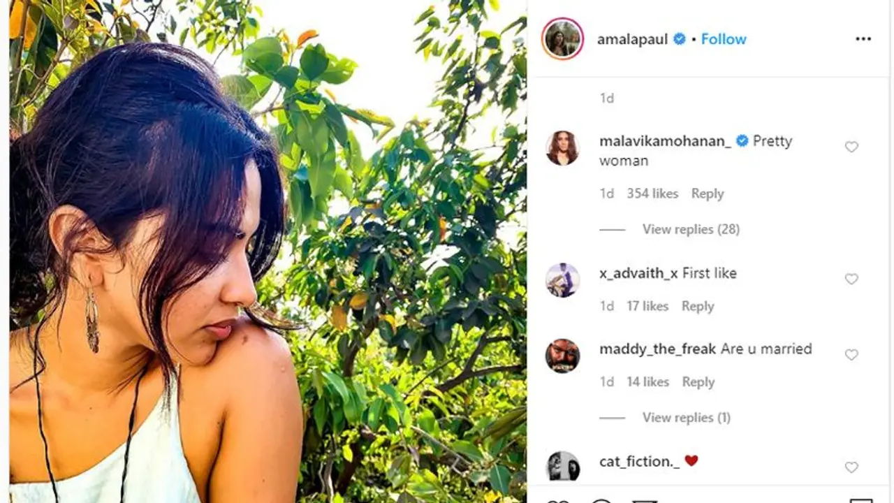 அமலா பால் அழகை வர்ணித்த “மாஸ்டர்” பிரபலம்... வைரலாகும் இன்ஸ்டாகிராம் பதிவு...! அமலா பால் அழகை வர்ணித்த “மாஸ்டர்” பிரபலம்... வைரலாகும் இன்ஸ்டாகிராம் பதிவு...!