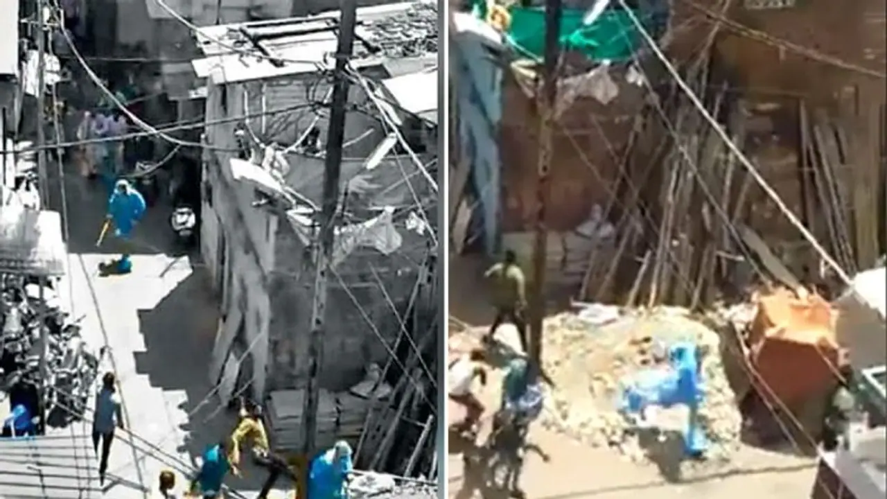 করোনা অভিযানে গিয়ে আক্রান্ত স্বাস্থ্যকর্মীরা, পালাতে হল চিকিৎসককে, দেখুন সেই লজ্জাজনক ভিডিও করোনা অভিযানে গিয়ে আক্রান্ত স্বাস্থ্যকর্মীরা, পালাতে হল চিকিৎসককে, দেখুন সেই লজ্জাজনক ভিডিও