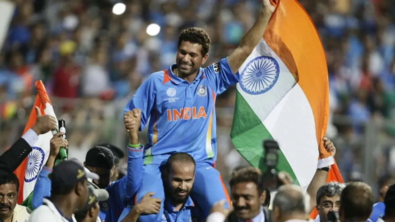 സച്ചിന് 47 ാം പിറന്നാള്; ബാറ്റിംഗ് ഇതിഹാസത്തിന് ആശംസകളുമായി കായികലോകം സച്ചിന് 47 ാം പിറന്നാള്; ബാറ്റിംഗ് ഇതിഹാസത്തിന് ആശംസകളുമായി കായികലോകം