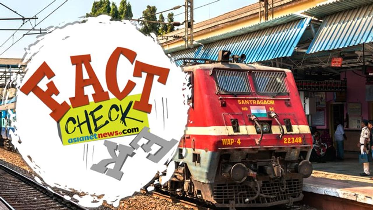 ഏപ്രില്‍ 15 മുതലുള്ള റെയില്‍വേ ടിക്കറ്റ് ബുക്കിങുകള്‍ ആരംഭിച്ചെന്ന വാര്‍ത്ത സത്യമോ?