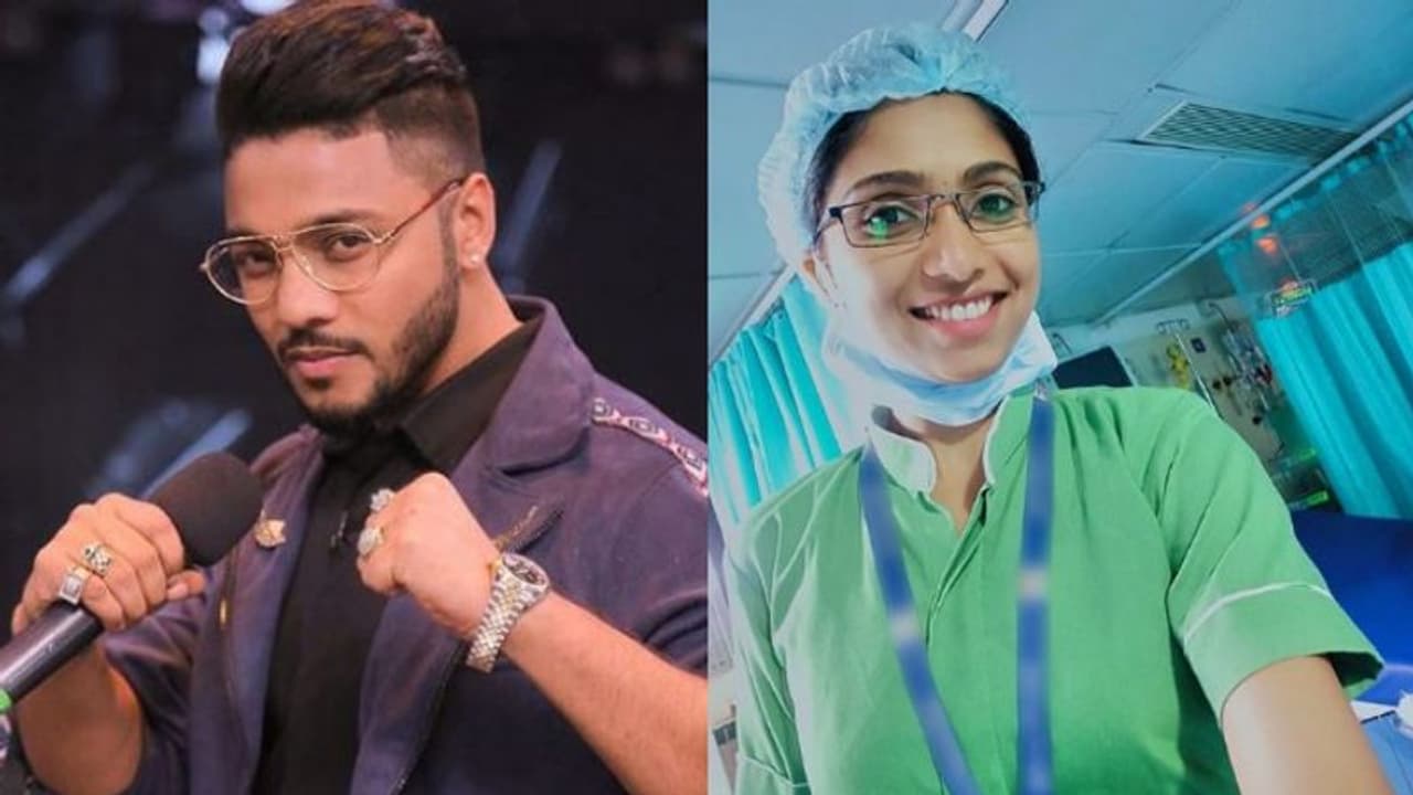 'പുഞ്ചിരിയോടെ വൈറസിനോട് പോരാടുകയാണ് നീ'; കൊവിഡ് വാര്ഡിലെ നഴ്സായ സഹോദരിയെക്കുറിച്ച് റാപ്പര് റഫ്താര് 'പുഞ്ചിരിയോടെ വൈറസിനോട് പോരാടുകയാണ് നീ'; കൊവിഡ് വാര്ഡിലെ നഴ്സായ സഹോദരിയെക്കുറിച്ച് റാപ്പര് റഫ്താര്