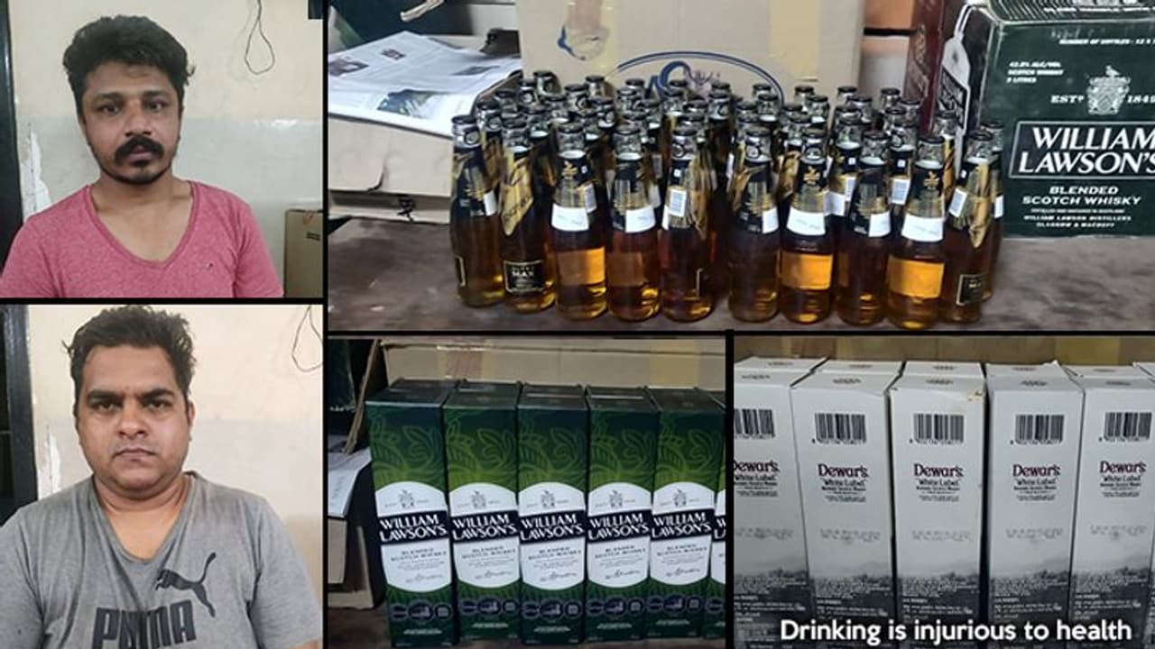 Duo sells liquor during coronavirus lockdown, gets caught by Karnataka Police