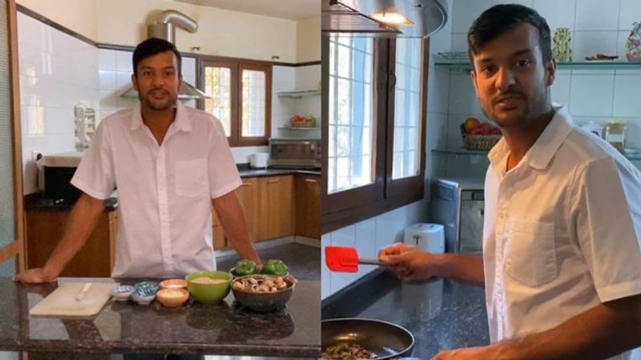 ঘরবন্দি অবস্থায় পাক্কা শেফের ভূমিকায় ভারতীয় ওপেনার মায়াঙ্ক আগরওয়াল ঘরবন্দি অবস্থায় পাক্কা শেফের ভূমিকায় ভারতীয় ওপেনার মায়াঙ্ক আগরওয়াল