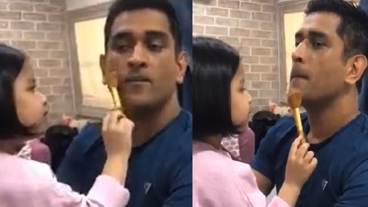 ಲಾಕ್ಡೌನ್ ವೇಳೆ ಧೋನಿ ಬ್ಯೂಟಿಷಿಯನ್ ಆದ ಪುತ್ರಿ ಝಿವಾ; ಕೆಲಸ ಕಳೆದುಕೊಂಡೆ ಎಂದ ಡಿಸೈನರ್! ಲಾಕ್ಡೌನ್ ವೇಳೆ ಧೋನಿ ಬ್ಯೂಟಿಷಿಯನ್ ಆದ ಪುತ್ರಿ ಝಿವಾ; ಕೆಲಸ ಕಳೆದುಕೊಂಡೆ ಎಂದ ಡಿಸೈನರ್!