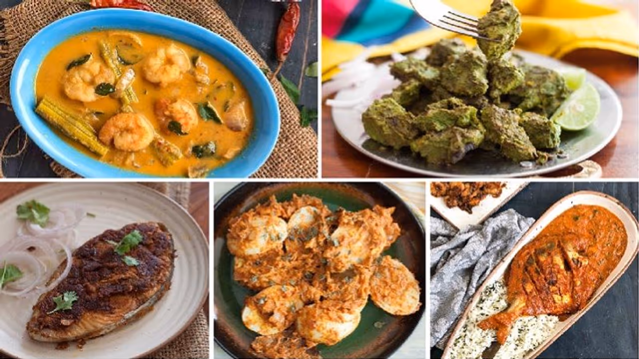 'കാലാവസ്ഥാ വ്യതിയാനത്തിന് കാരണമാകുന്നു'; സർക്കാർ പരിപാടികളിൽ മത്സ്യ മാംസ ഭക്ഷണം ഒഴിവാക്കണമെന്ന ബില്ലിന് അനുമതി 'കാലാവസ്ഥാ വ്യതിയാനത്തിന് കാരണമാകുന്നു'; സർക്കാർ പരിപാടികളിൽ മത്സ്യ മാംസ ഭക്ഷണം ഒഴിവാക്കണമെന്ന ബില്ലിന് അനുമതി