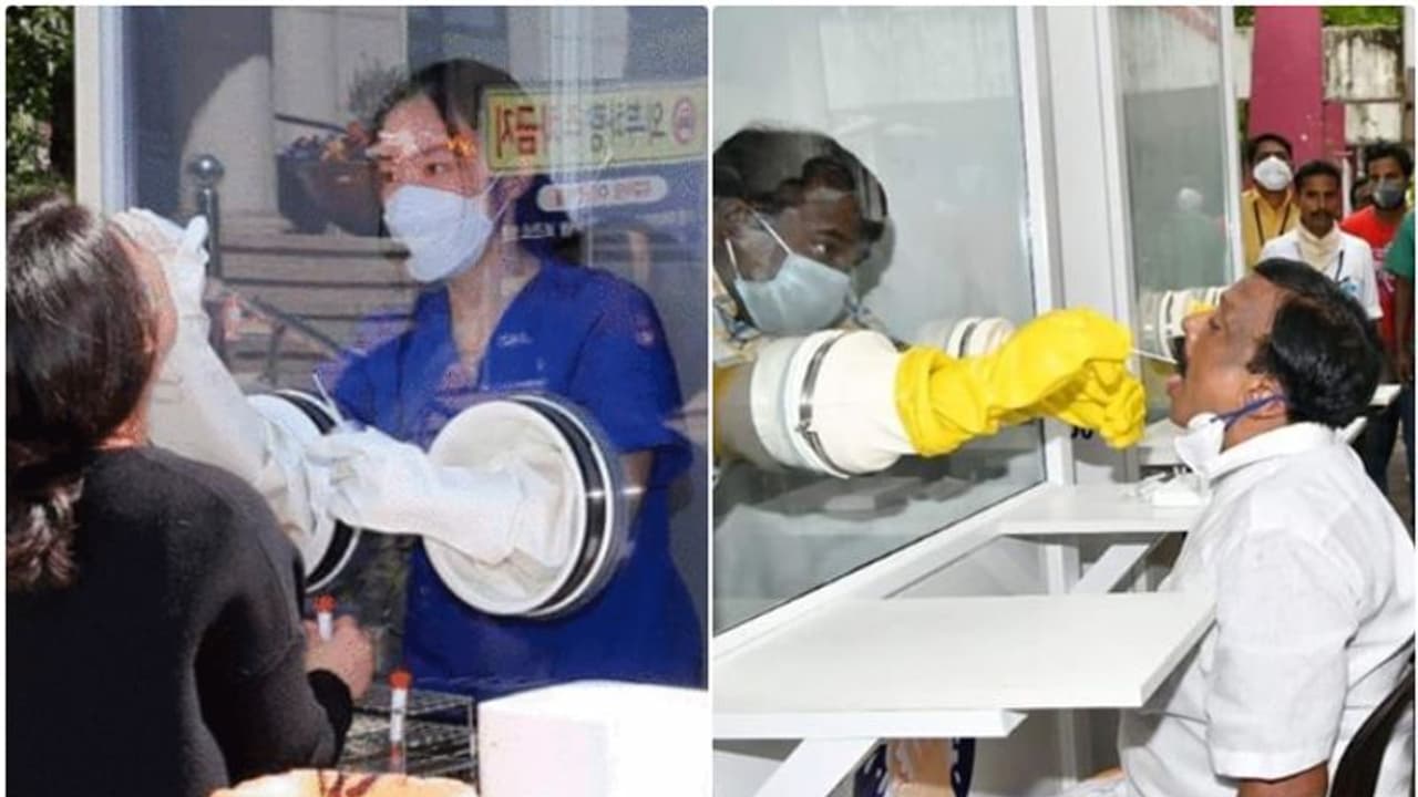 സൗത്ത് കൊറിയ മോഡല്‍ കൊവിഡ് ടെസ്റ്റ് കിയോസ്‌ക്കുമായി കേരളം; ഇന്ത്യയില്‍ ആദ്യം