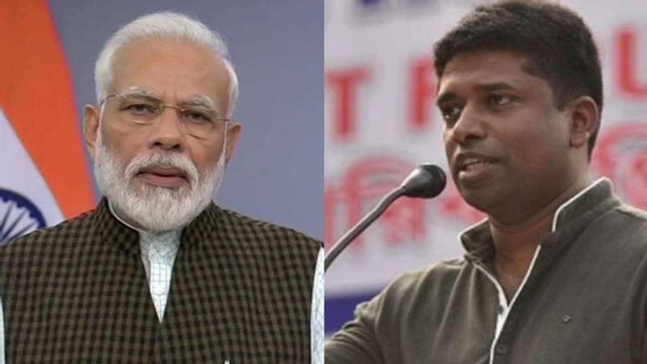 'ഭാരതമാതാവിനെ ആരുടെ മുന്നിലും തലകുനിപ്പിക്കില്ലെന്ന് വാക്ക് തന്നിരുന്നു':മോദിയോട് കണ്ണന് ഗോപിനാഥന് 'ഭാരതമാതാവിനെ ആരുടെ മുന്നിലും തലകുനിപ്പിക്കില്ലെന്ന് വാക്ക് തന്നിരുന്നു':മോദിയോട് കണ്ണന് ഗോപിനാഥന്