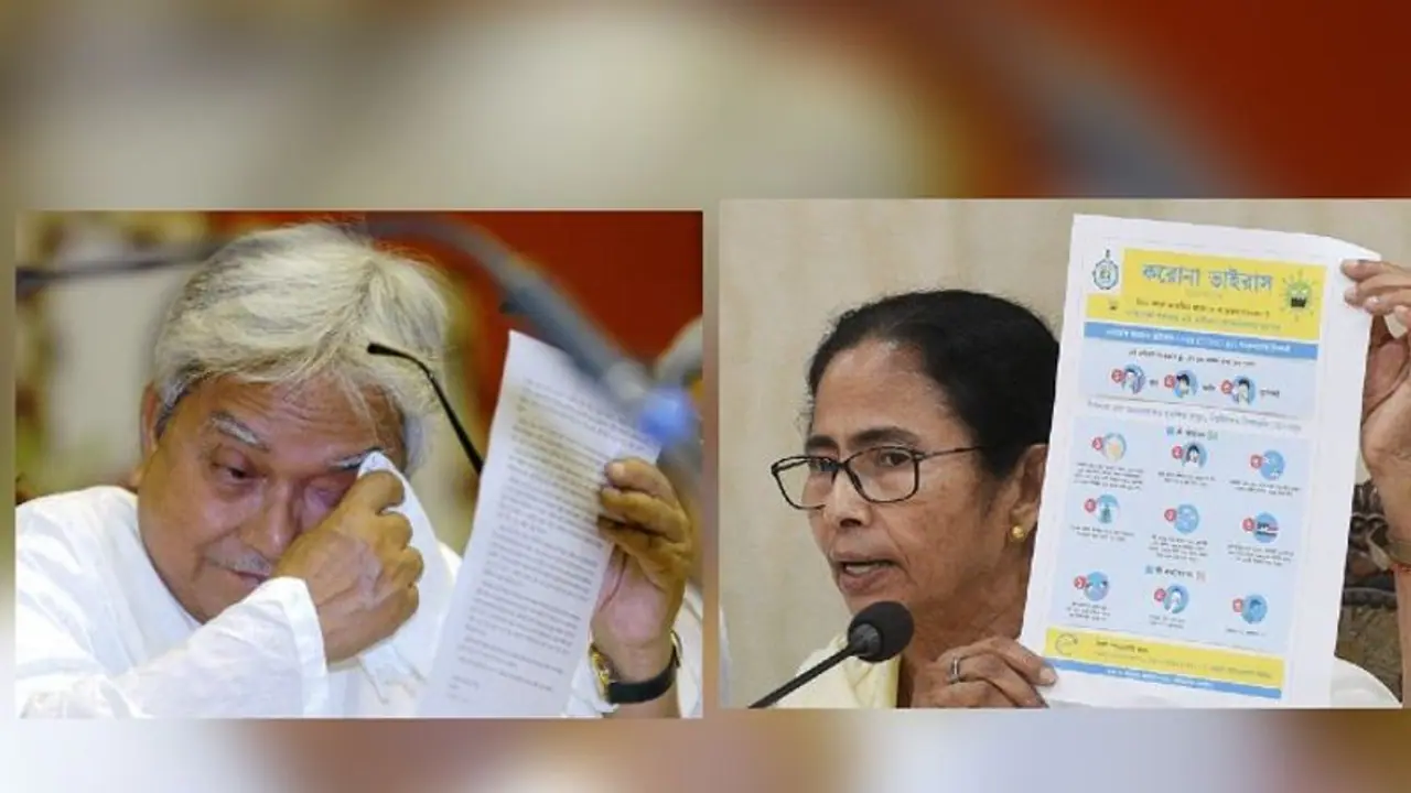 'ছেঁড়া পাঞ্জাবিতে কেন ,মাস্কও পরেননি বয়েস হয়েছে আপনার' , মমতার কথায় আবেগঘন বিমান বসু