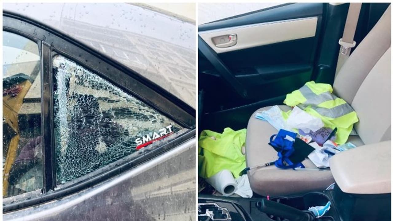 സൗദിയില്‍ പാർക്ക് ചെയ്തിരുന്ന കാറുകളുടെ ഗ്ലാസ് തകര്‍ത്ത് മോഷണം