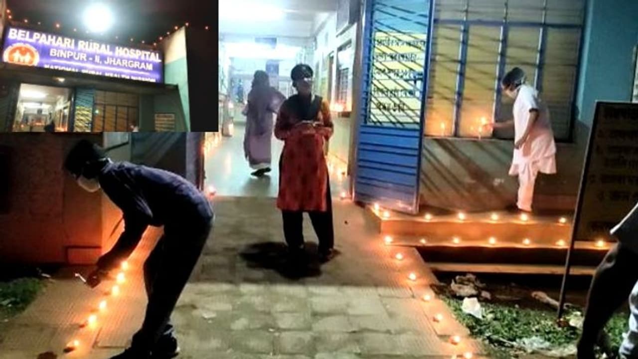 মোদীর ডাকে প্রদীপ জ্বালিয়ে বিপাকে, ঝাড়গ্রামের চিকিৎসকদের পাশে বাবুল মোদীর ডাকে প্রদীপ জ্বালিয়ে বিপাকে, ঝাড়গ্রামের চিকিৎসকদের পাশে বাবুল