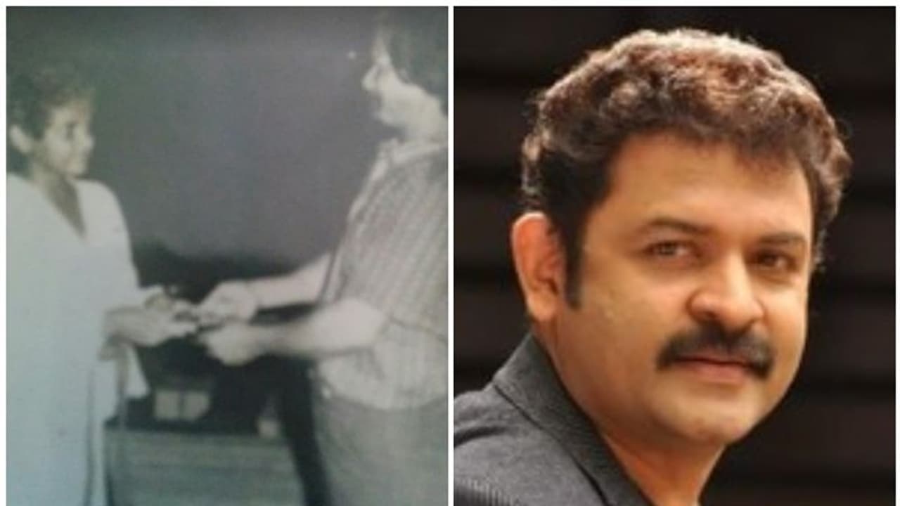 ആറാം ക്ലാസ്സില് പഠിക്കുമ്പോഴേ താരമാണ്; ചൈനക്കാരനില് നിന്ന് സമ്മാനം വാങ്ങിക്കുന്ന ഫോട്ടോയുമായി കൃഷ്ണകുമാര് ആറാം ക്ലാസ്സില് പഠിക്കുമ്പോഴേ താരമാണ്; ചൈനക്കാരനില് നിന്ന് സമ്മാനം വാങ്ങിക്കുന്ന ഫോട്ടോയുമായി കൃഷ്ണകുമാര്