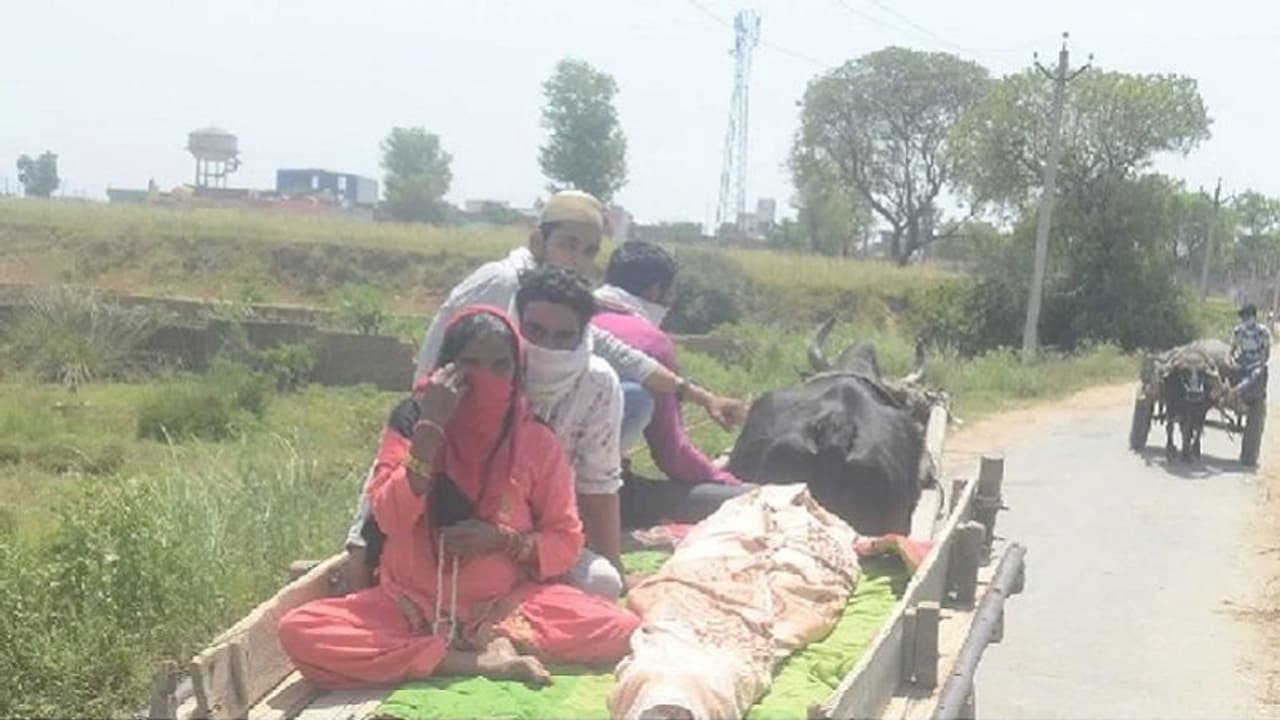 बेटी की मौत, लॉक डाउन में पोस्टमार्टम के लिए नहीं मिली गाड़ी, बैलगाड़ी से ले जाना पड़ा शव बेटी की मौत, लॉक डाउन में पोस्टमार्टम के लिए नहीं मिली गाड़ी, बैलगाड़ी से ले जाना पड़ा शव