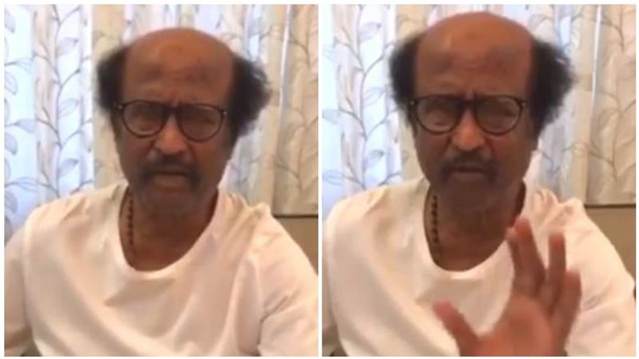 வெளிநாட்டில் இருக்கும் தமிழர்களுக்கு உருகியபடி புத்தாண்டு வாழ்த்து கூறி வீடியோ வெளியிட்ட சூப்பர் ஸ்டார்!